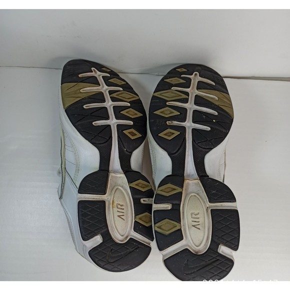 Nike Sneaker Women 9.5 White Running Shoes Air Exceed Lace Up Low Top - Picture 7 of 8